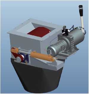 液力無級可控卸料斗門