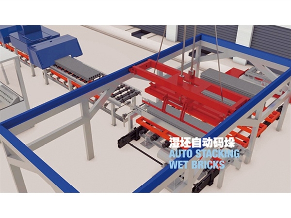 濕坯自動碼垛